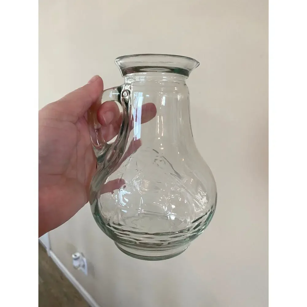 Vintage nautical pitcher, clipper ship, sailboat, vase, carafe